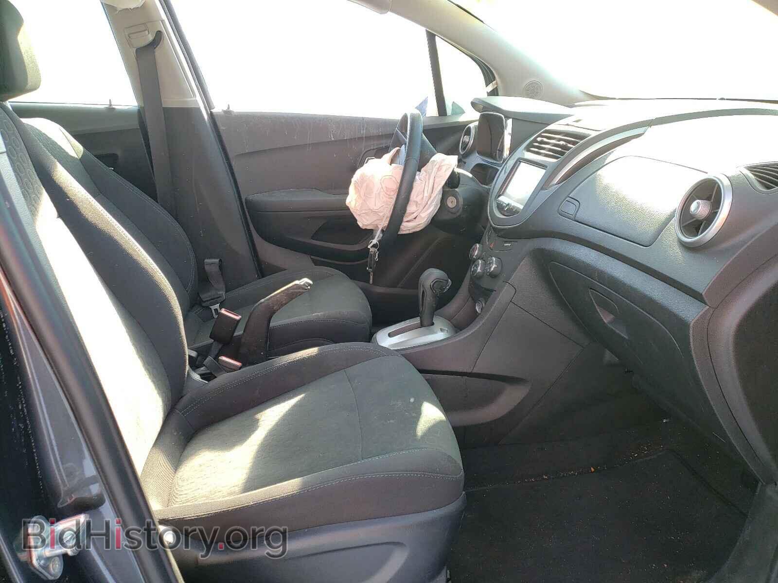 2016 CHEVROLET TRAX - VIN: 3GNCJNSB6GL264804 - Фото 5