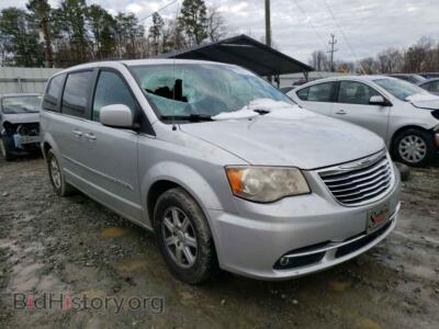 2011 Chrysler MINIVAN Town & COU, silver — VIN 2A4RR5DG6BR716308, Copart