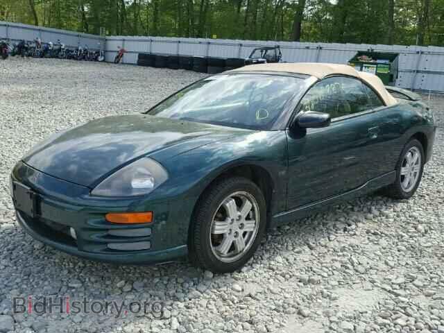 2001 MITSUBISHI ECLIPSE - VIN: 4A3AE85HX1E054541 - Фото 2