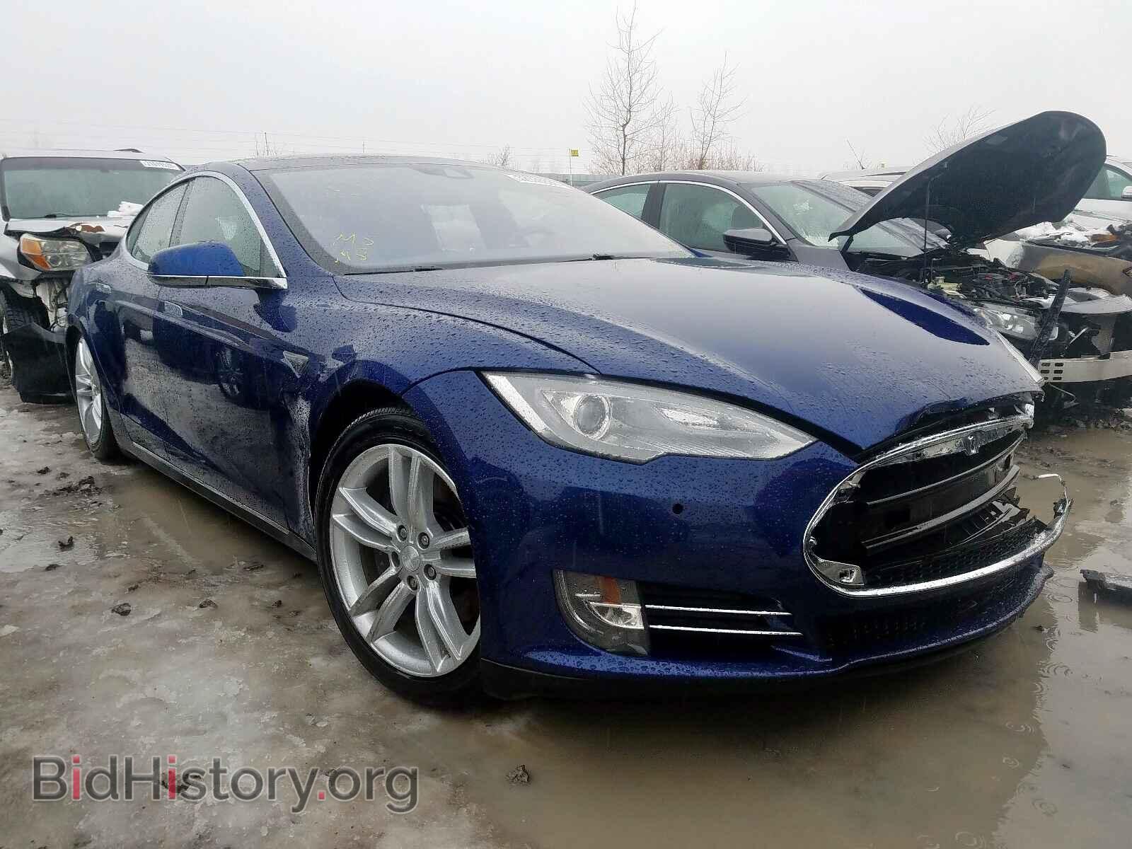 Photo 5YJSA1E23FF101968 - TESLA MODEL S 2015