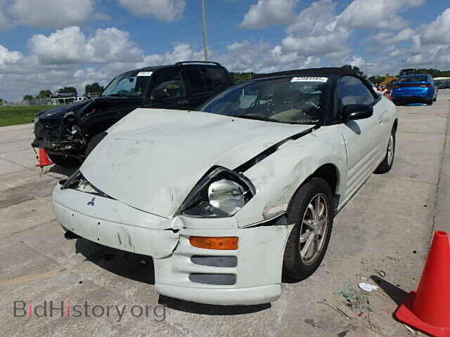 2002 MITSUBISHI ECLIPSE - VIN: 4A3AE45G32E106853 - Фото 2