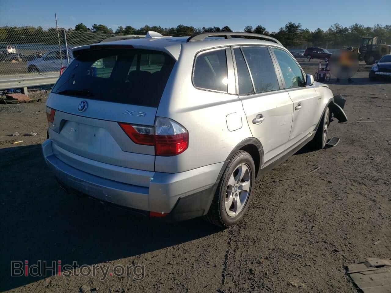 2007 BMW X3 - VIN: WBXPC93437WF29979 - Фото 4