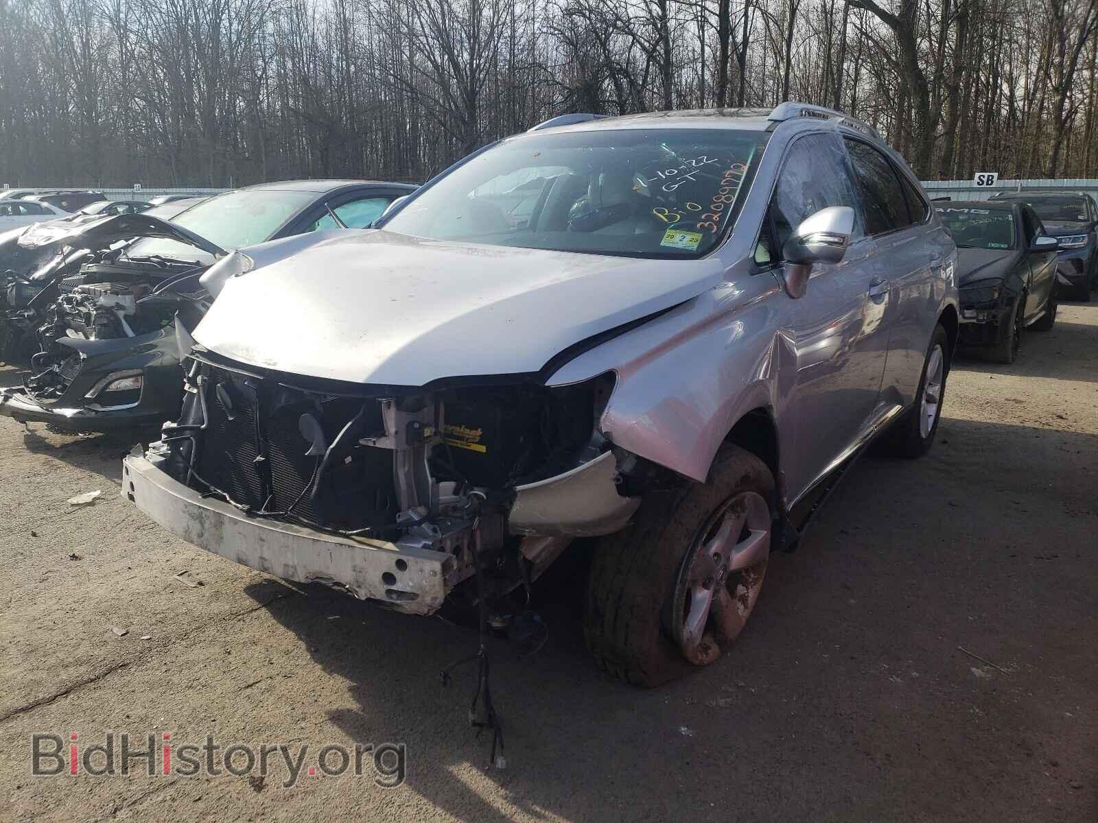2012 LEXUS RX350 - VIN: 2T2BK1BA4CC125958 - Фото 2