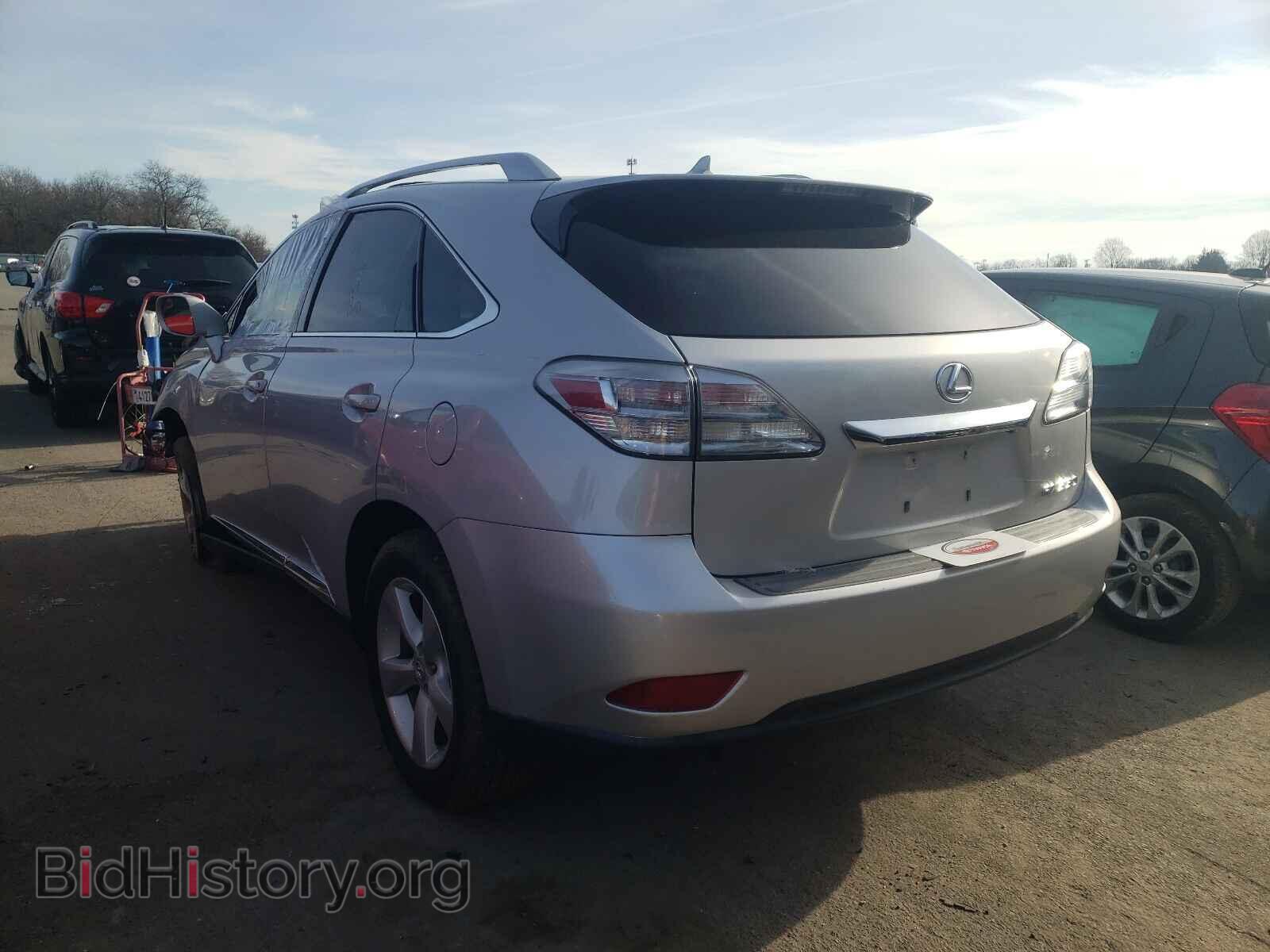 2012 LEXUS RX350 - VIN: 2T2BK1BA4CC125958 - Фото 3