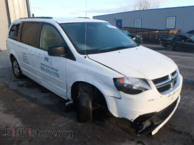 2011 Dodge CARAVAN Grand Cara, белый — VIN 2D4RN4DG1BR790136, Copart