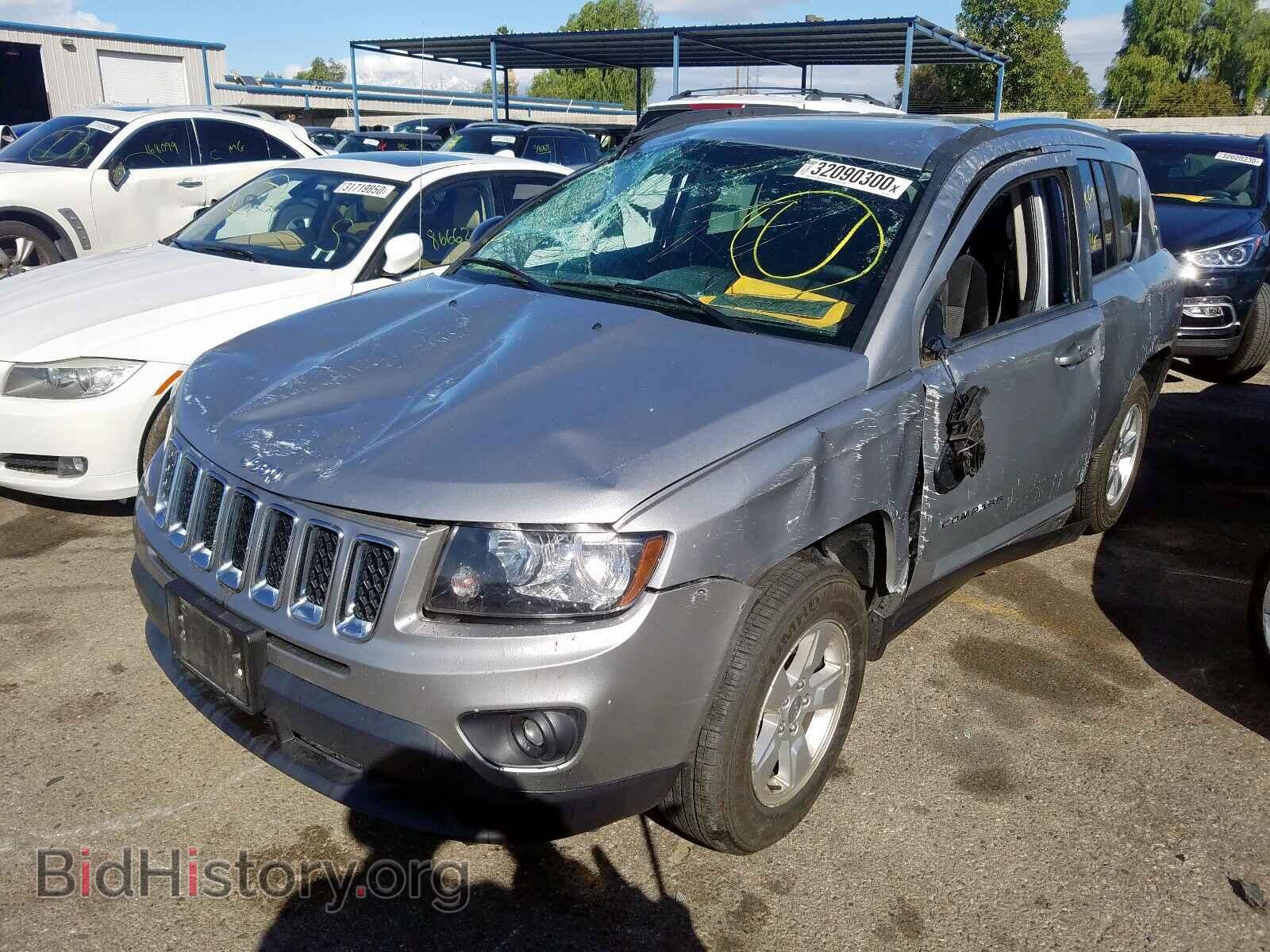 2014 JEEP COMPASS - VIN: 1C4NJCBAXED777361 - Фото 2
