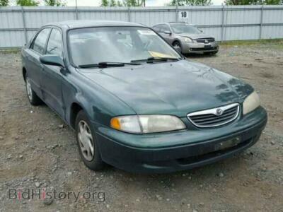 1998 Mazda 626 626 DX/LX, зеленый — VIN 1YVGF22C5W5706922, Copart