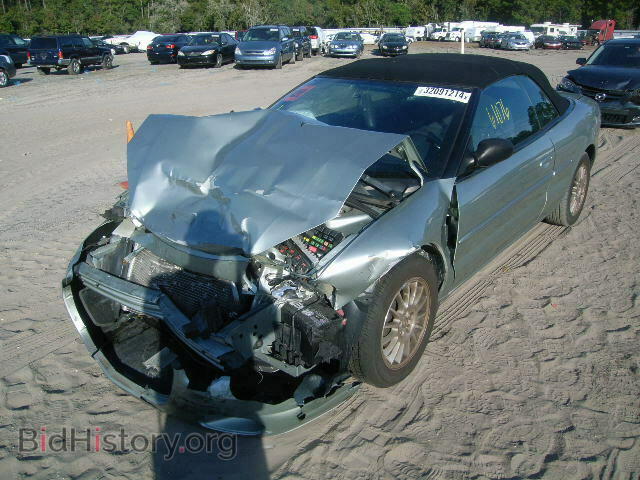 2006 CHRYSLER SEBRING - VIN: 1C3EL55R36N257560 - Фото 2