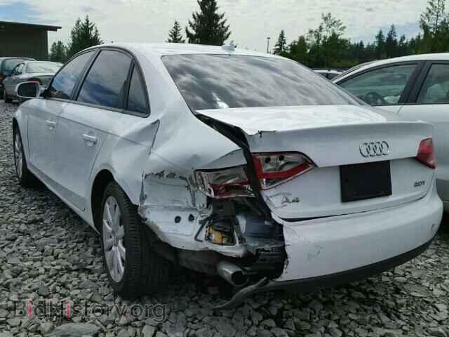 2012 AUDI A4 - VIN: WAUAFAFL1CN013225 - Фото 3