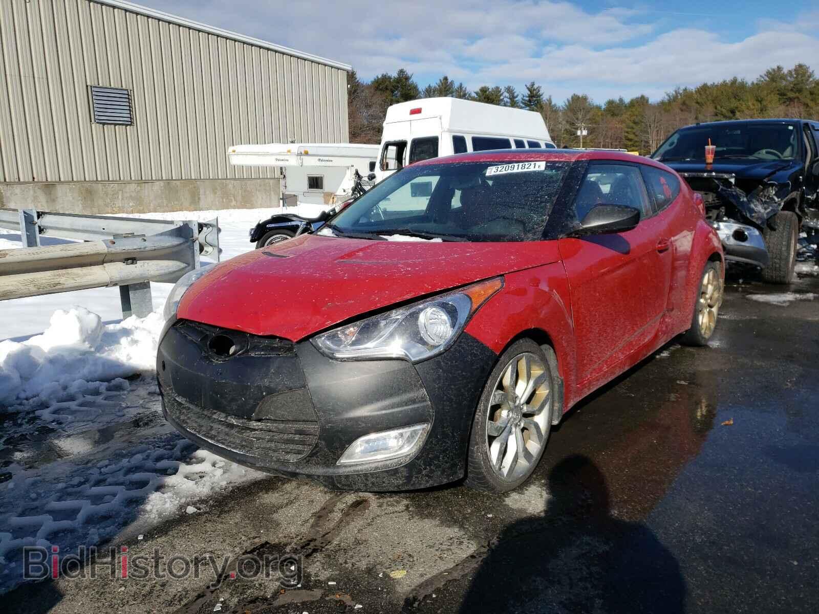 2012 HYUNDAI VELOSTER - VIN: KMHTC6AD0CU050785 - Фото 2