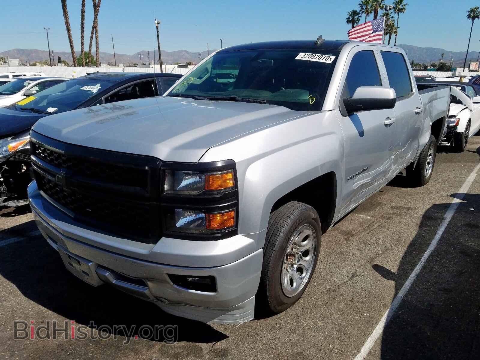 2014 CHEVROLET SILVERADO - VIN: 3GCPCREC9EG301463 - Фото 2