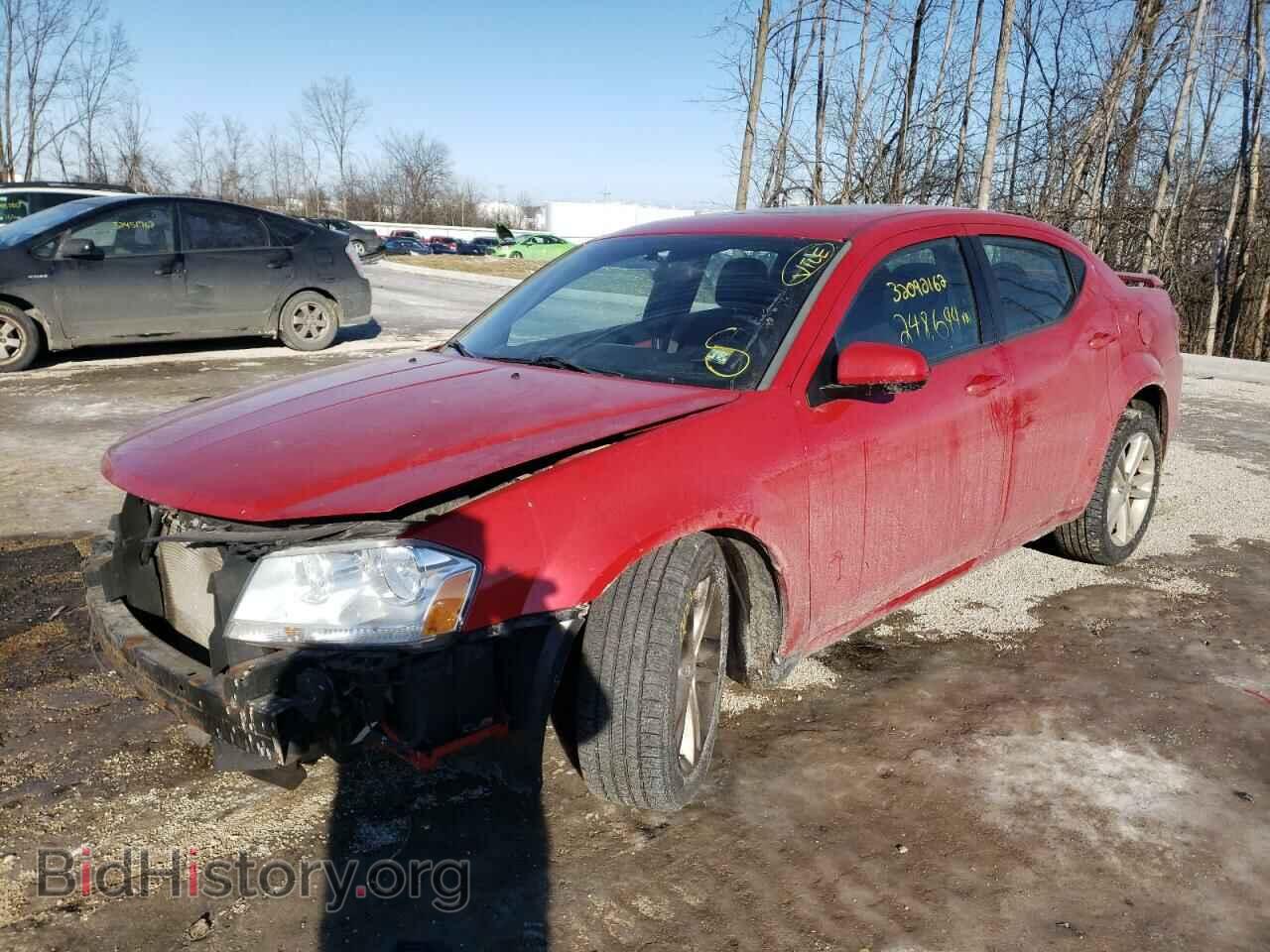 2011 DODGE AVENGER - VIN: 1B3BD1FG1BN585203 - Фото 2