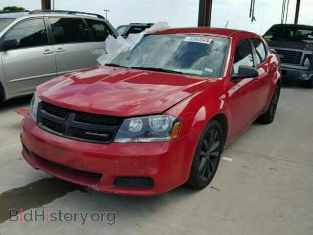 2014 DODGE AVENGER - VIN: 1C3CDZAB5EN189393 - Фото 2