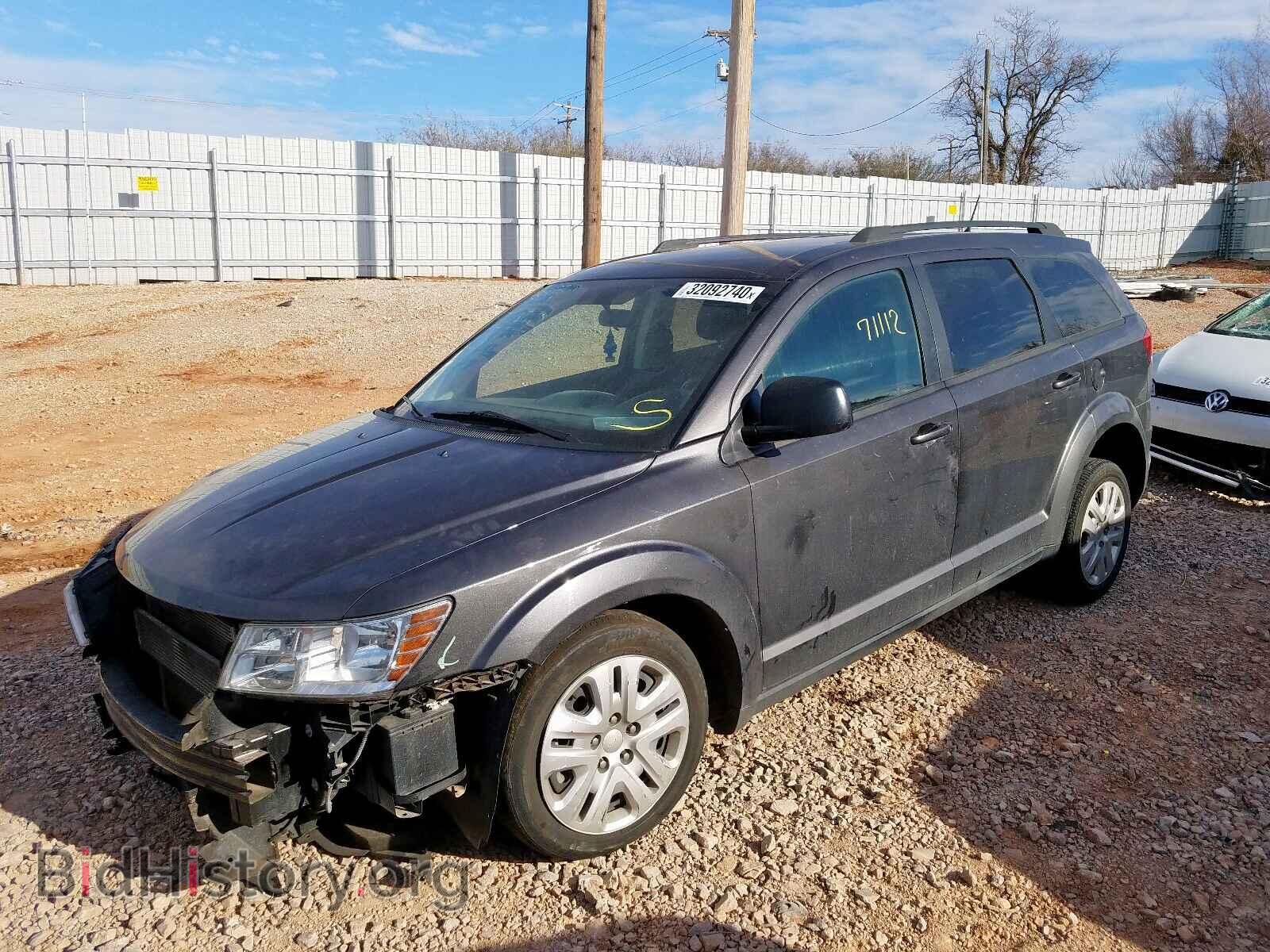 2017 DODGE JOURNEY - VIN: 3C4PDCAB1HT599154 - Фото 2