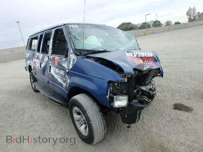 2008 Ford ECONOLINE, синий — VIN 1FBSS31L08DB05045, Copart