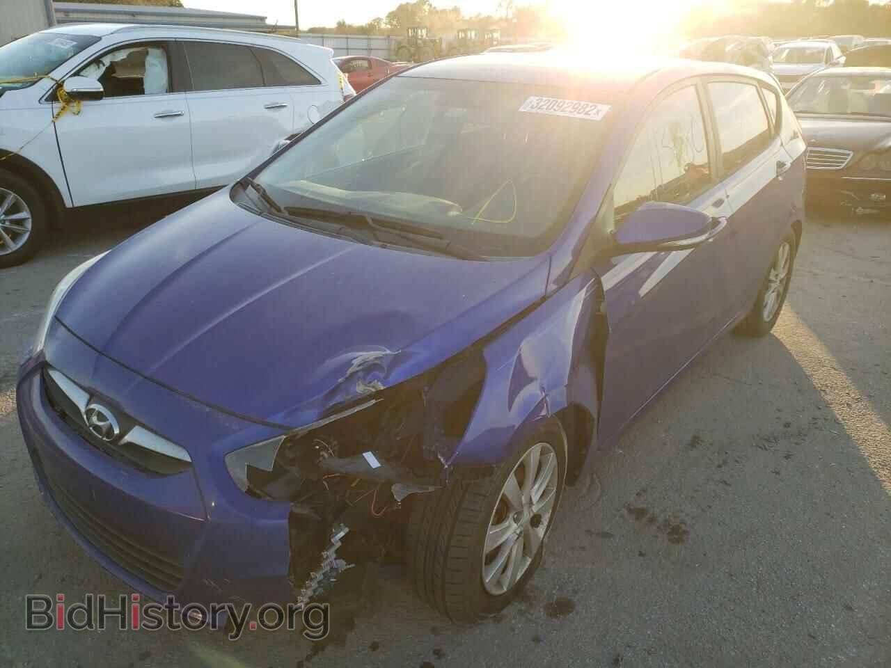 2014 HYUNDAI ACCENT - VIN: KMHCU5AE9EU183287 - Фото 2