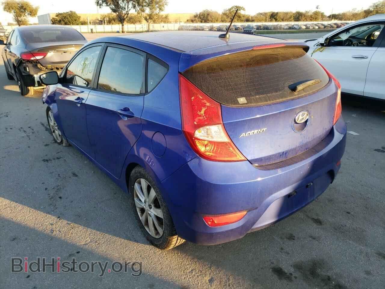 2014 HYUNDAI ACCENT - VIN: KMHCU5AE9EU183287 - Фото 3