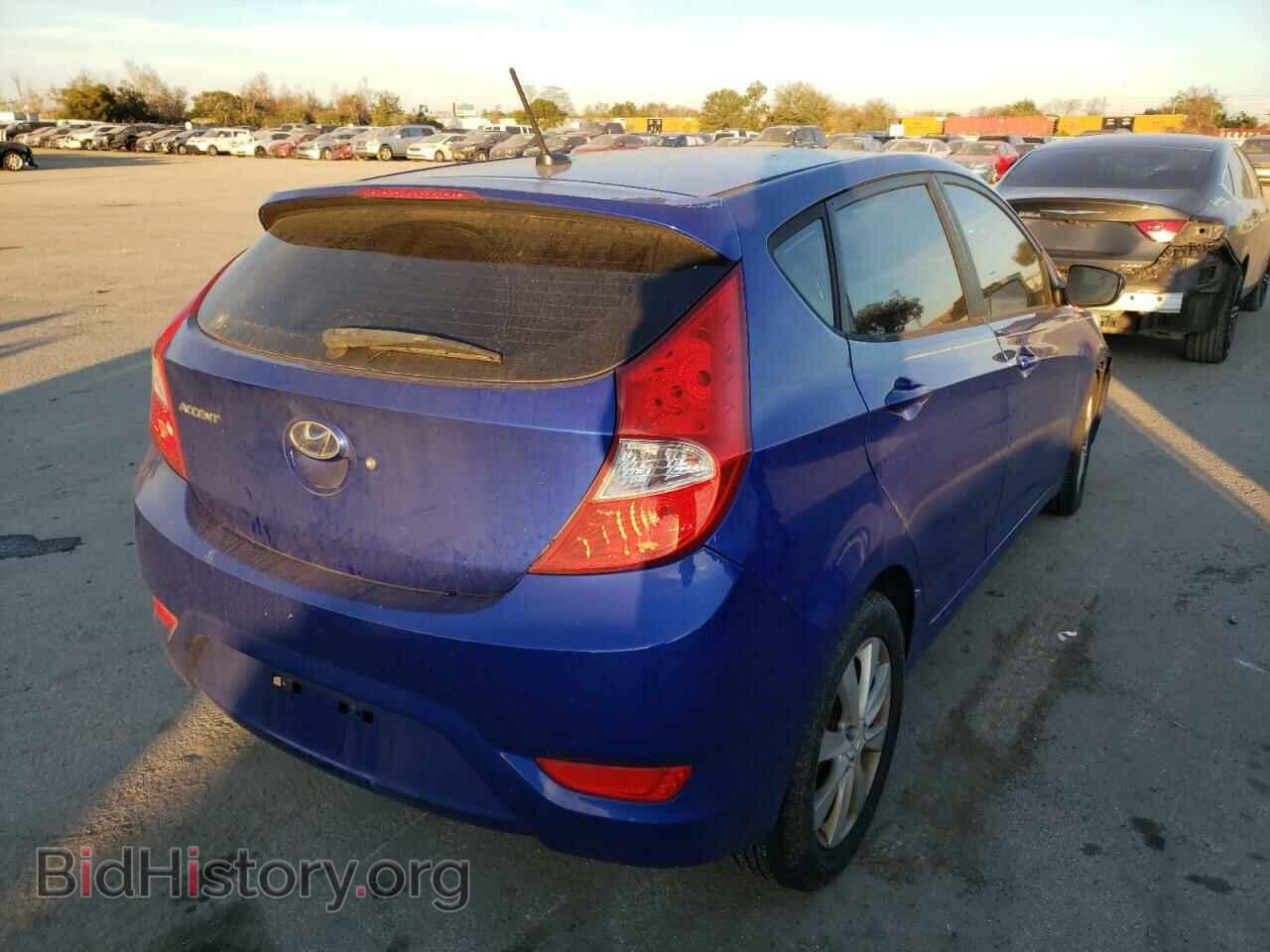 2014 HYUNDAI ACCENT - VIN: KMHCU5AE9EU183287 - Фото 4