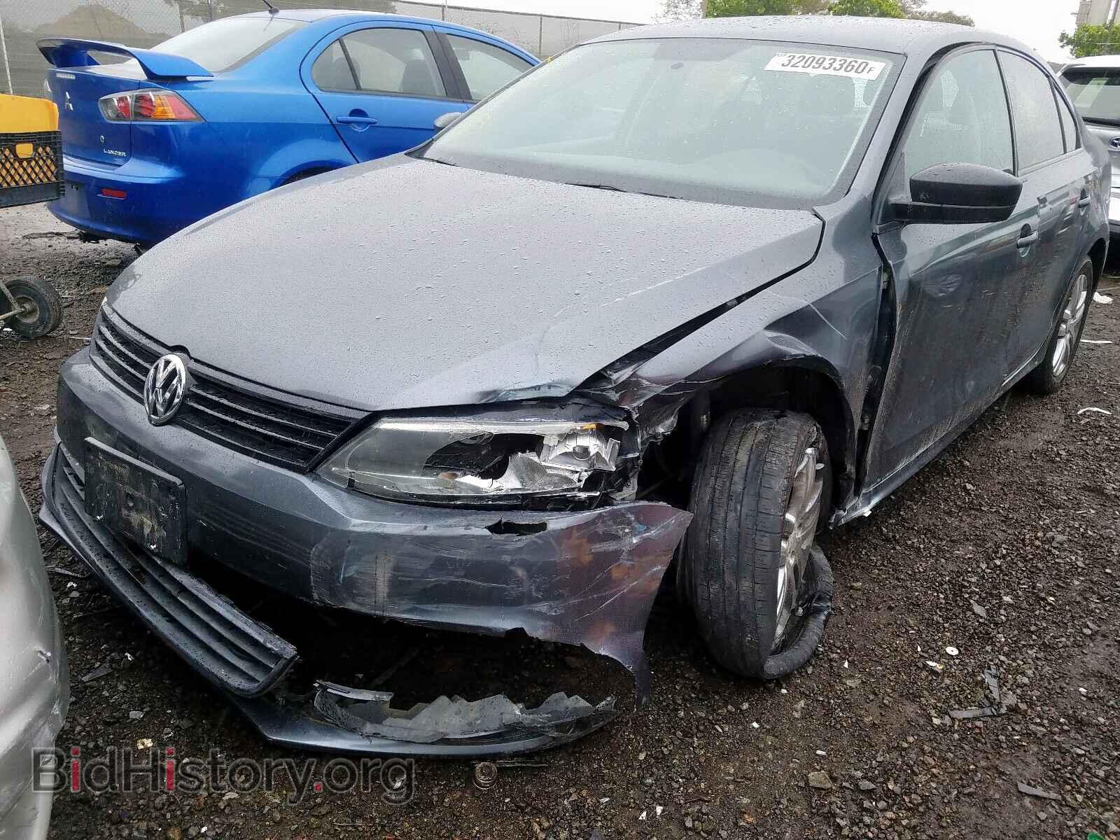 2012 VOLKSWAGEN JETTA - VIN: 3VW2K7AJ3CM325825 - Фото 2