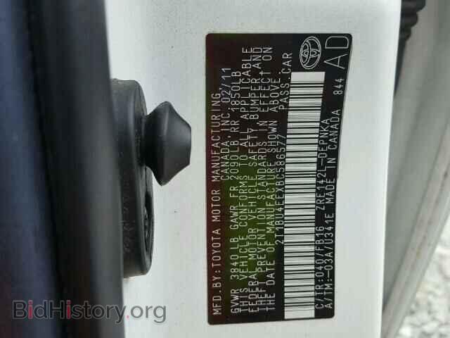 2011 TOYOTA COROLLA - VIN: 2T1BU4EEXBC586577 - Photo 10