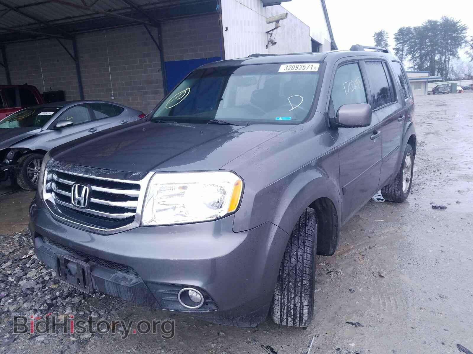 2012 HONDA PILOT - VIN: 5FNYF3H62CB034541 - Фото 2