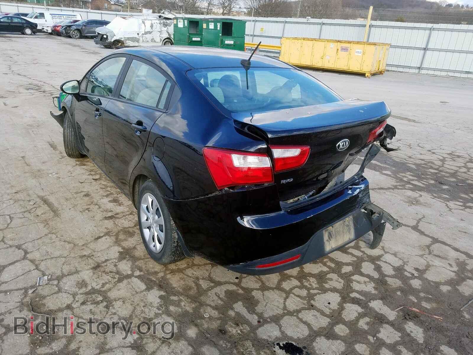 2014 KIA RIO - VIN: KNADN4A36E6348163 - Фото 3