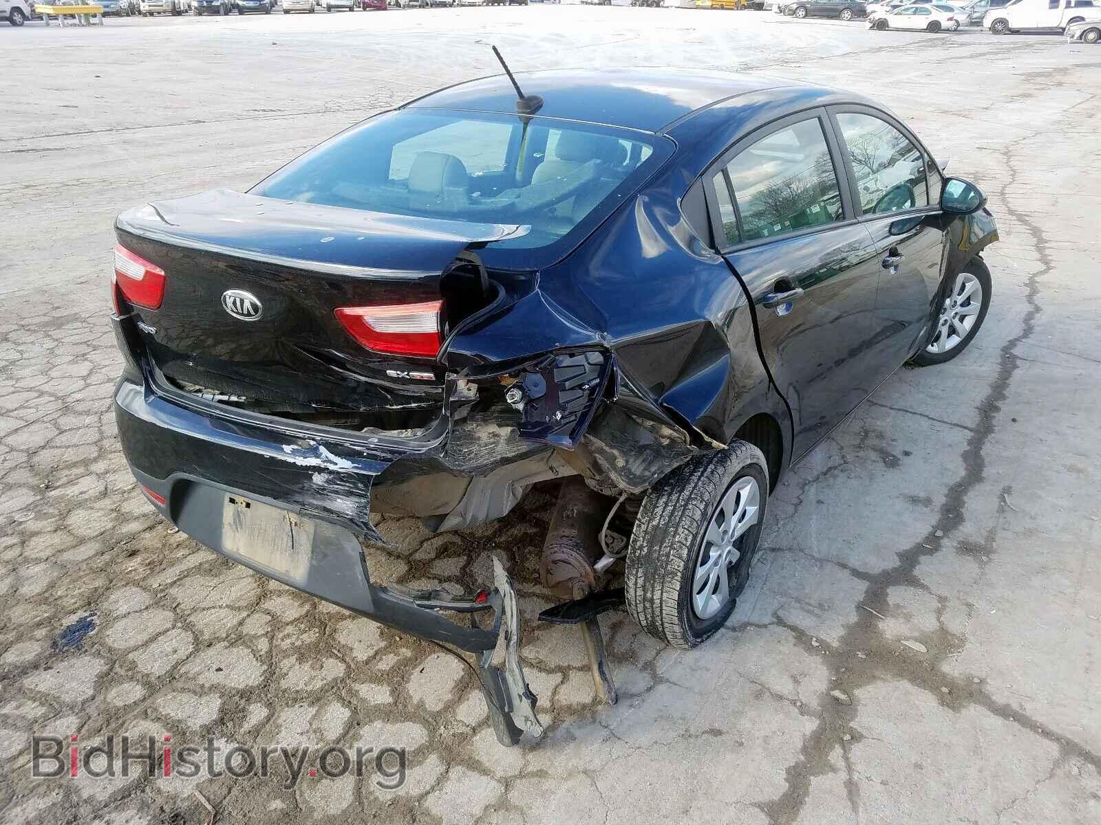 2014 KIA RIO - VIN: KNADN4A36E6348163 - Фото 4
