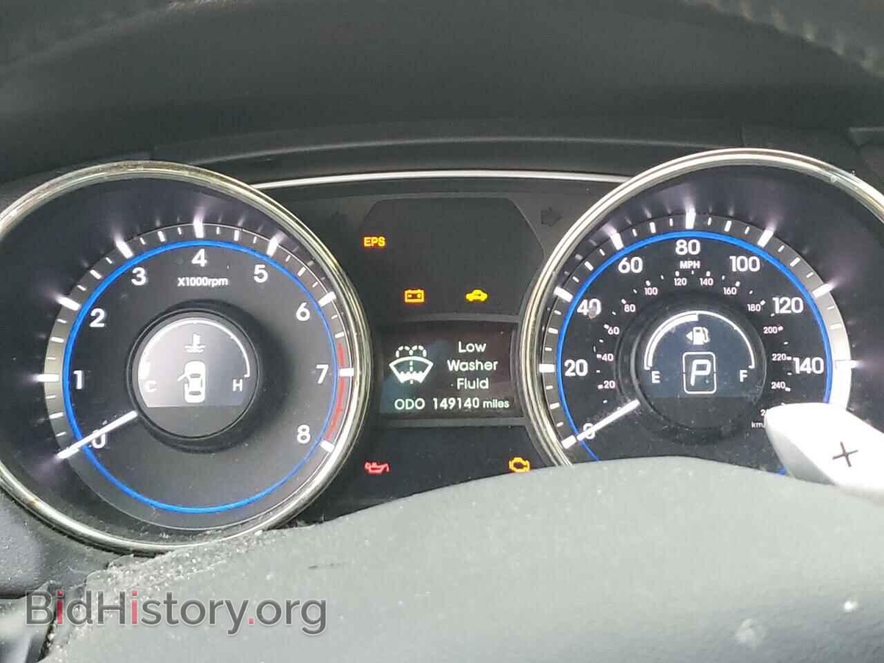 2012 HYUNDAI SONATA - VIN: 5NPEC4AB4CH414569 - Фото 8