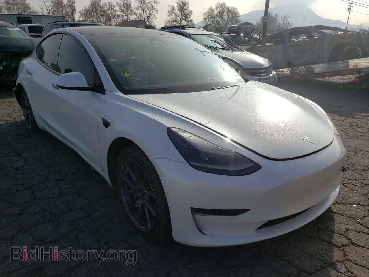 Photo 5YJ3E1EA0MF929361 - TESLA MODEL 3 2021