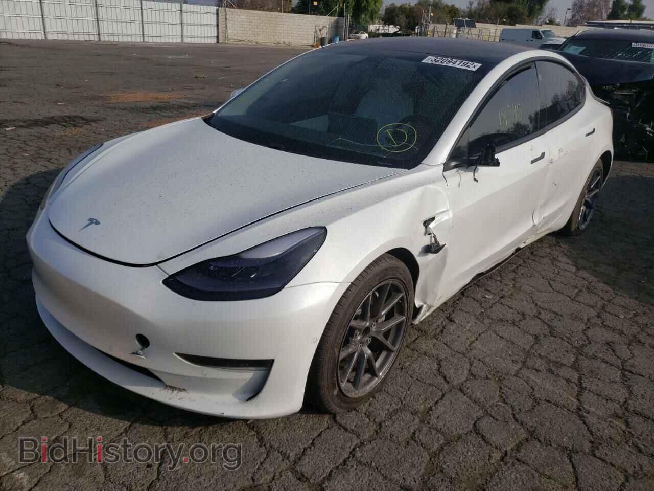 2021 TESLA MODEL 3 - VIN: 5YJ3E1EA0MF929361 - Photo 2