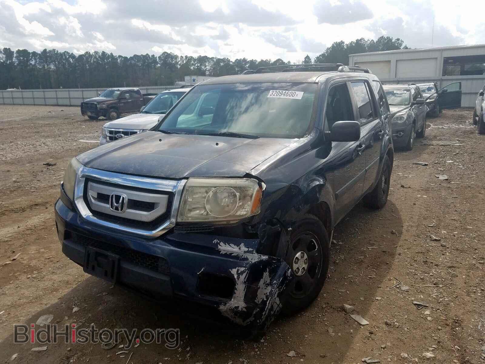 2009 HONDA PILOT - VIN: 5FNYF48219B038351 - Фото 2