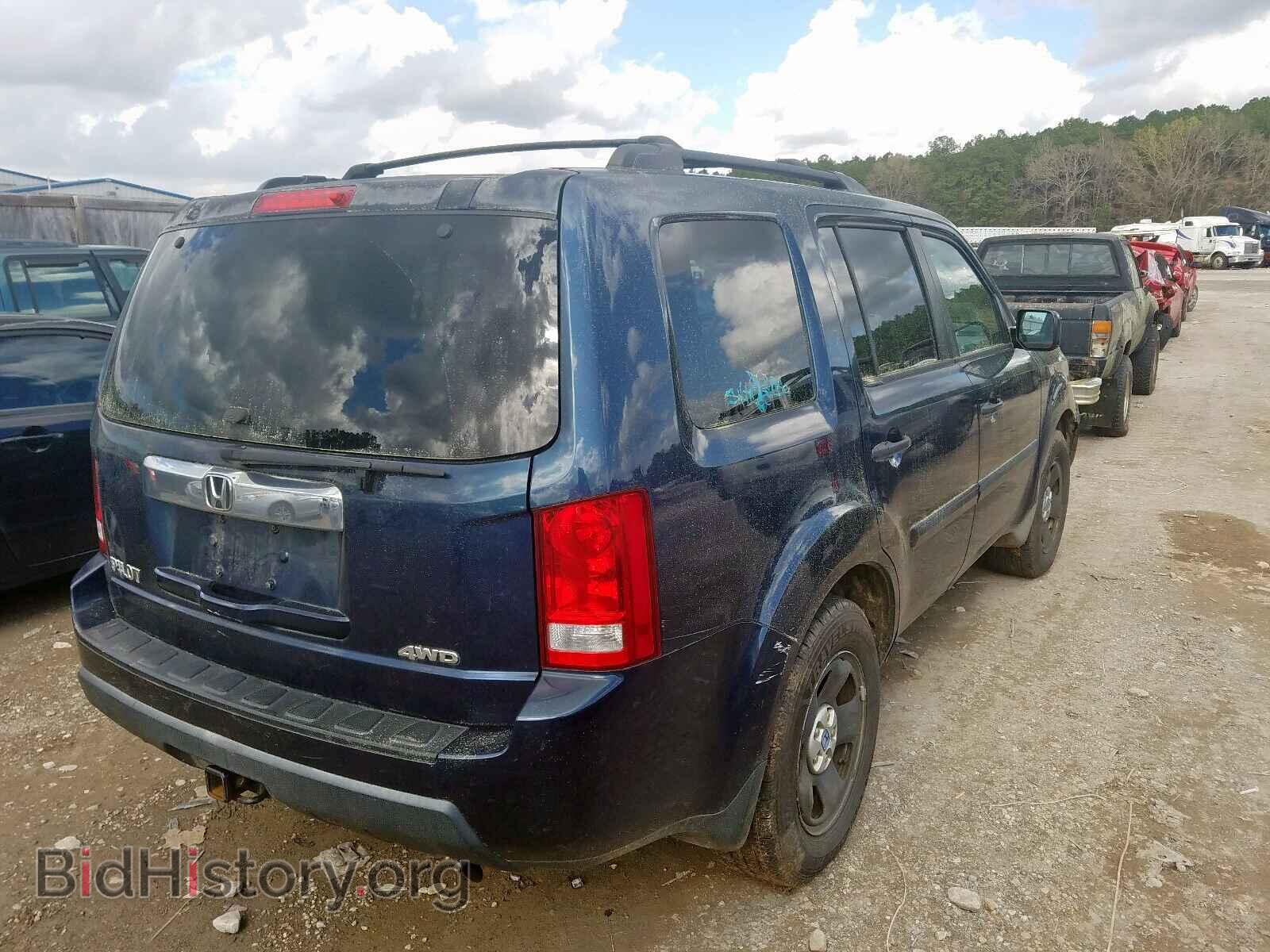 2009 HONDA PILOT - VIN: 5FNYF48219B038351 - Фото 4