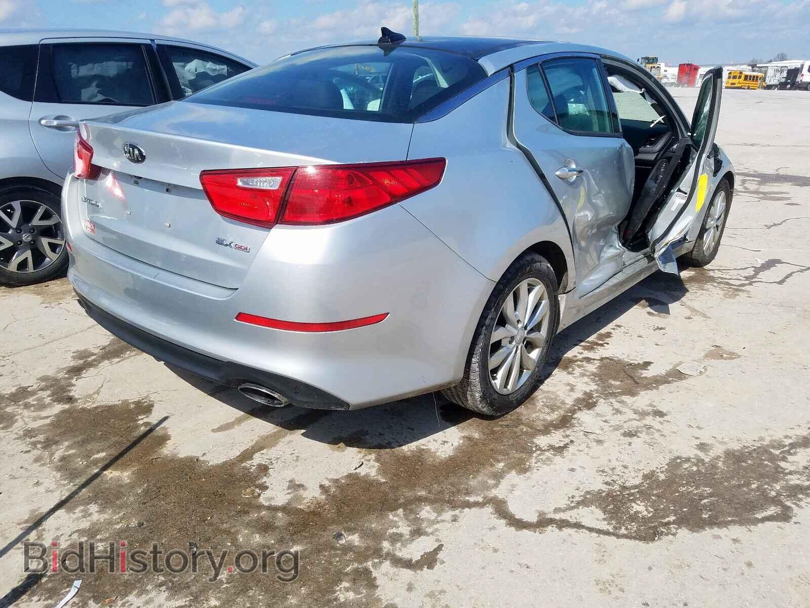 2015 KIA OPTIMA - VIN: 5XXGN4A79FG503374 - Фото 4