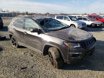 2017 Jeep COMPASS Compass TR, черный — VIN 3C4NJDDB0HT667672, Copart