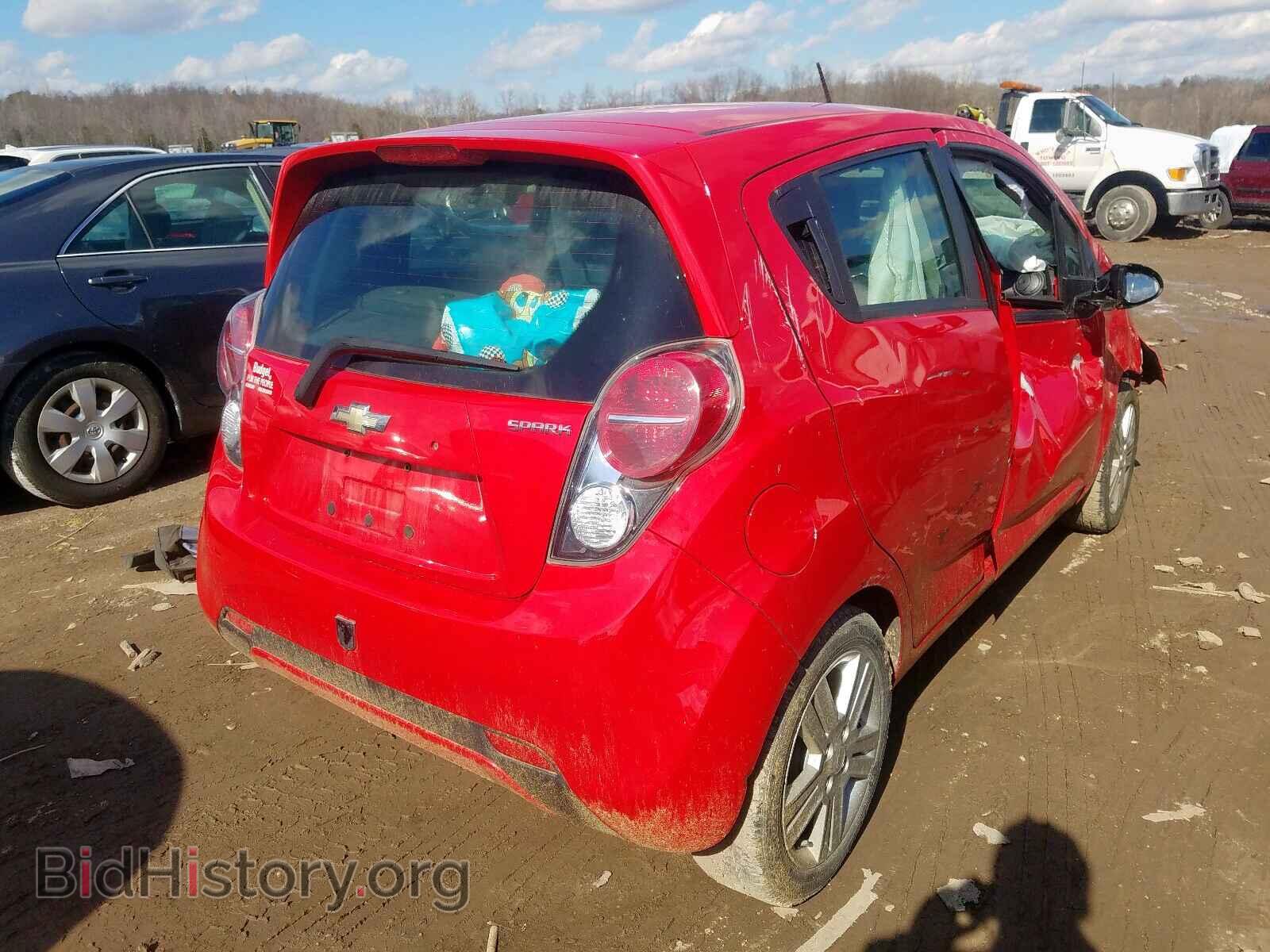 2014 CHEVROLET SPARK - VIN: KL8CA6S9XEC455994 - Фото 4