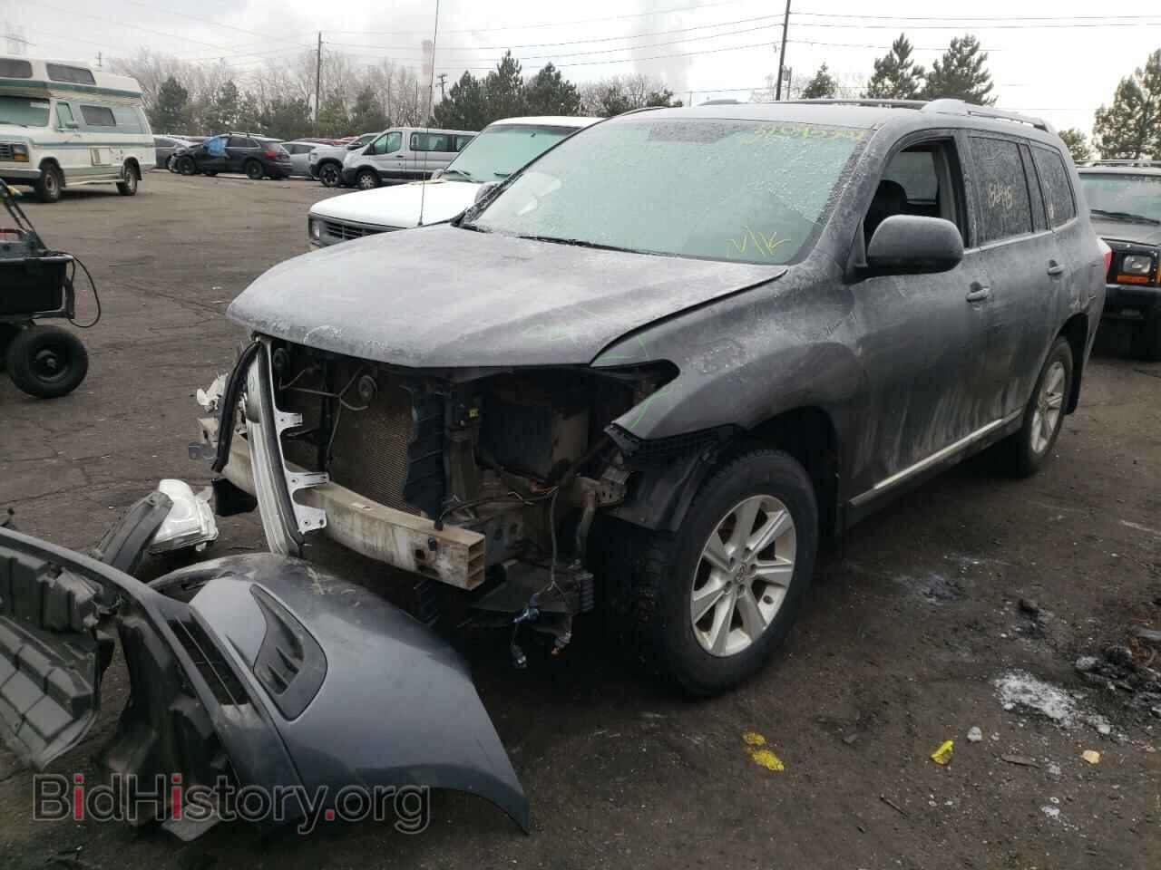 2011 TOYOTA HIGHLANDER - VIN: 5TDBK3EH2BS059229 - Фото 2