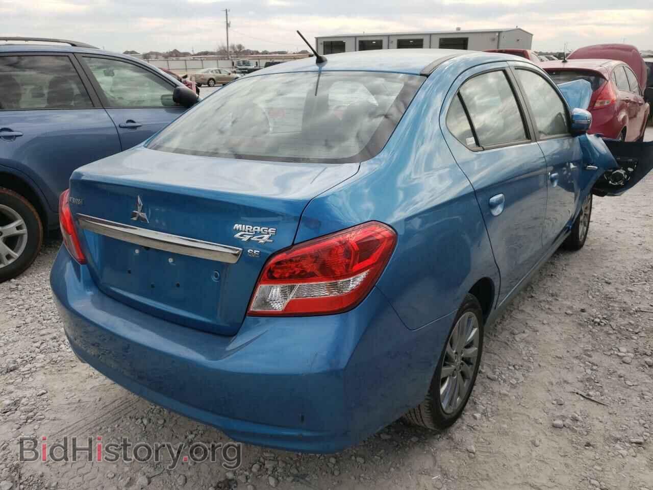 2019 MITSUBISHI MIRAGE - VIN: ML32F4FJ6KHF06828 - Фото 4