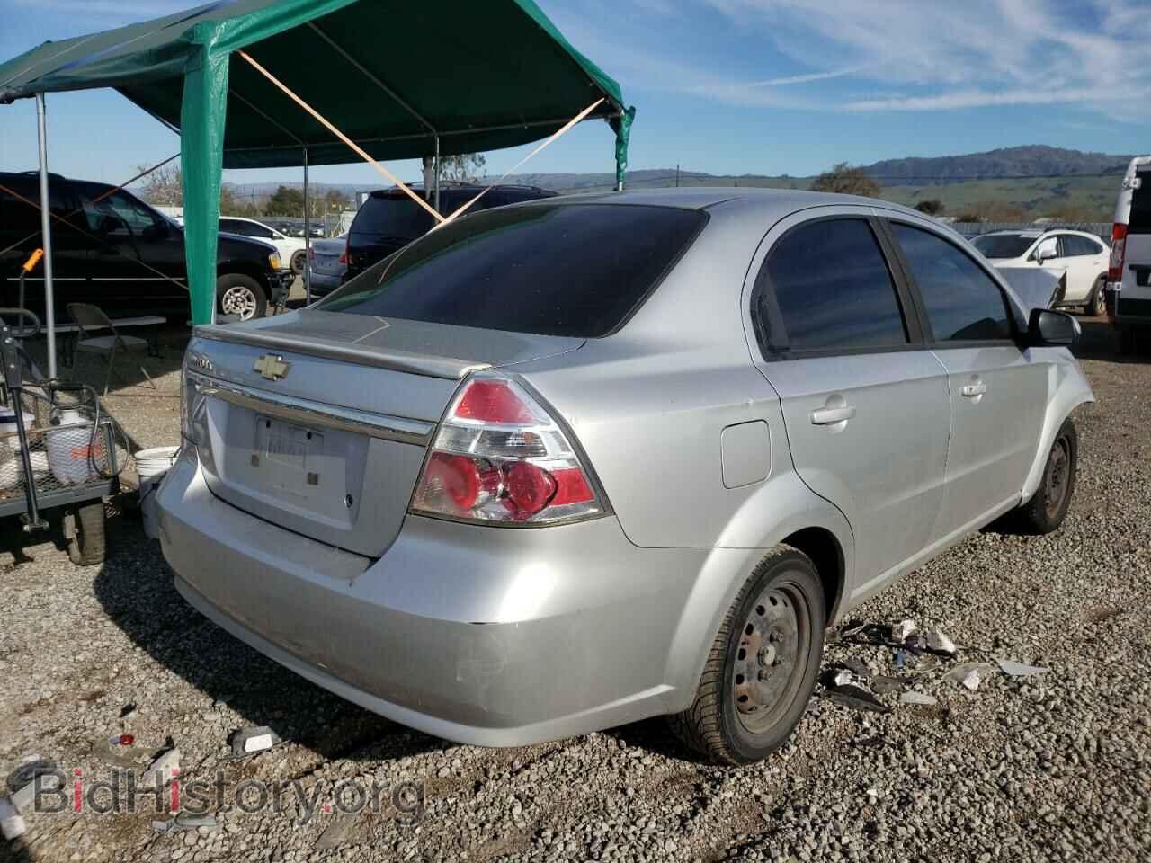 2011 CHEVROLET AVEO - VIN: KL1TD5DE3BB125447 - Фото 4