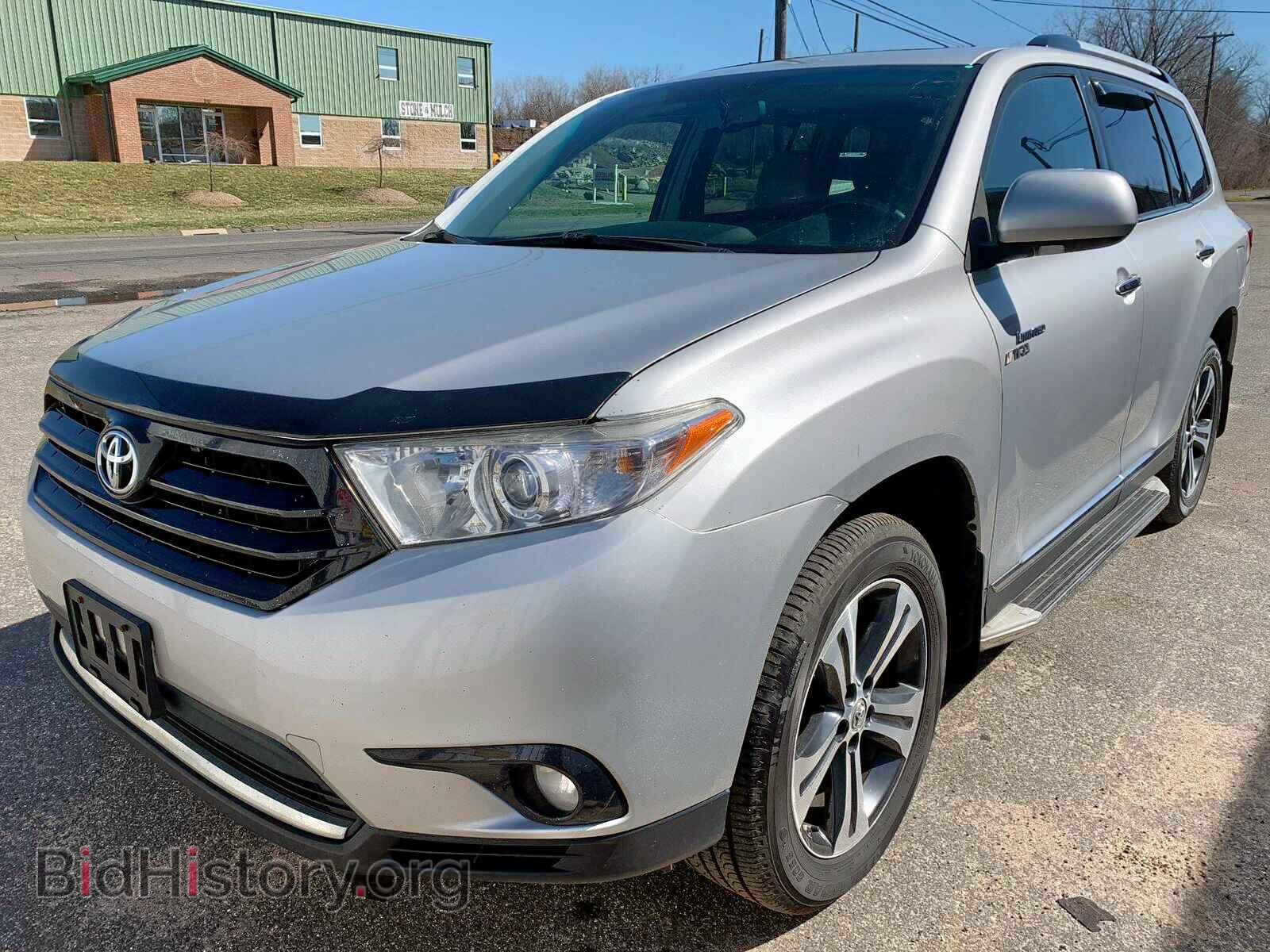 2012 TOYOTA HIGHLANDER - VIN: 5TDDK3EH4CS157365 - Фото 2