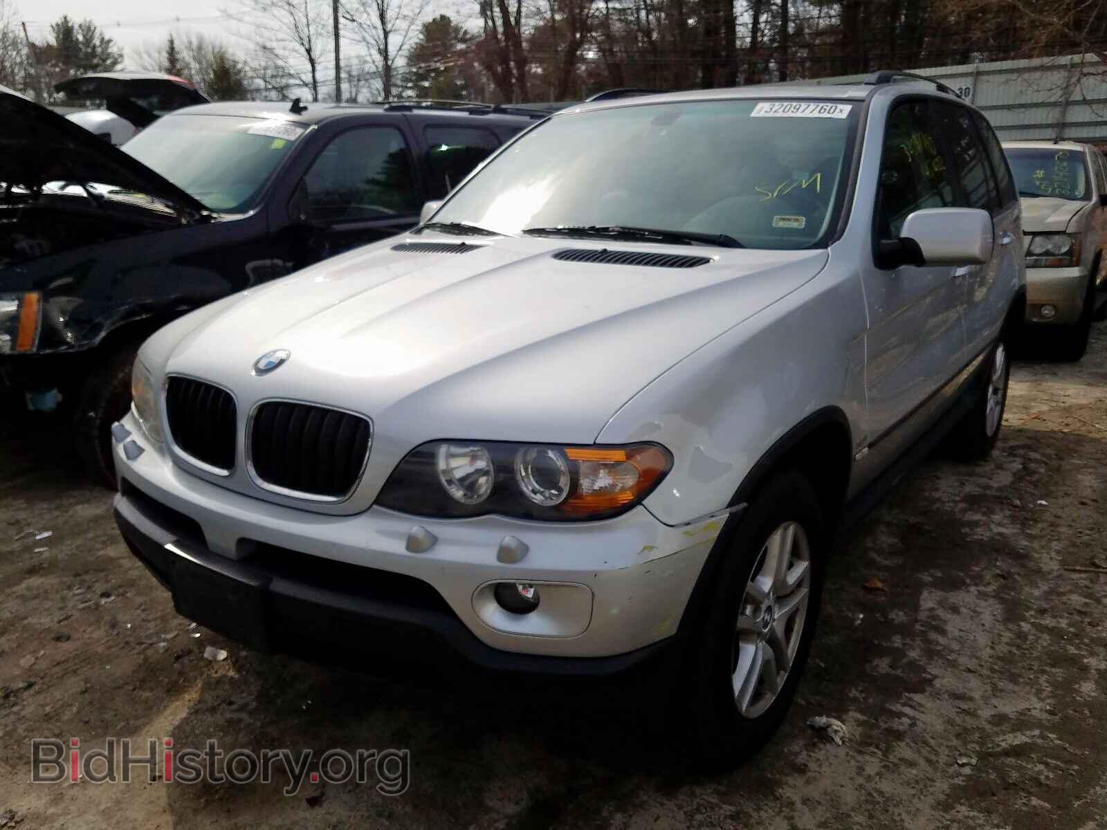 2006 BMW X5 - VIN: 5UXFA13576LY47768 - Фото 2