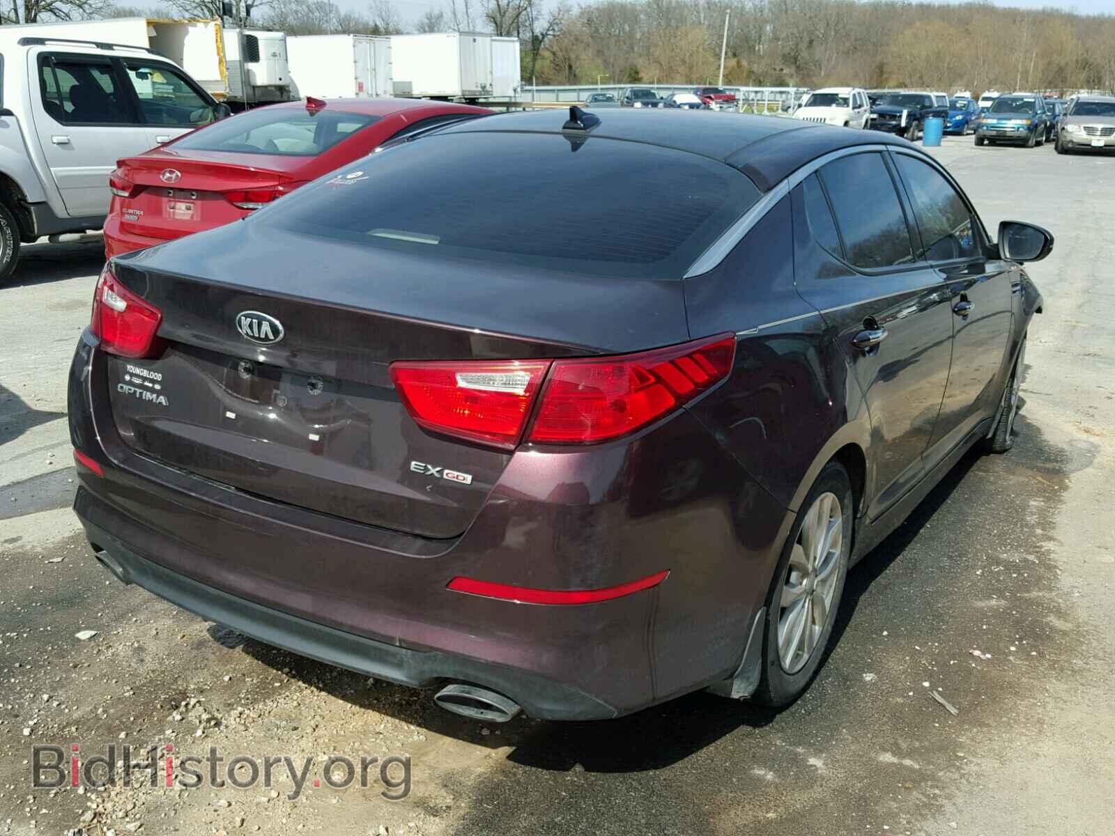 2014 KIA OPTIMA - VIN: 5XXGN4A76EG310209 - Фото 4