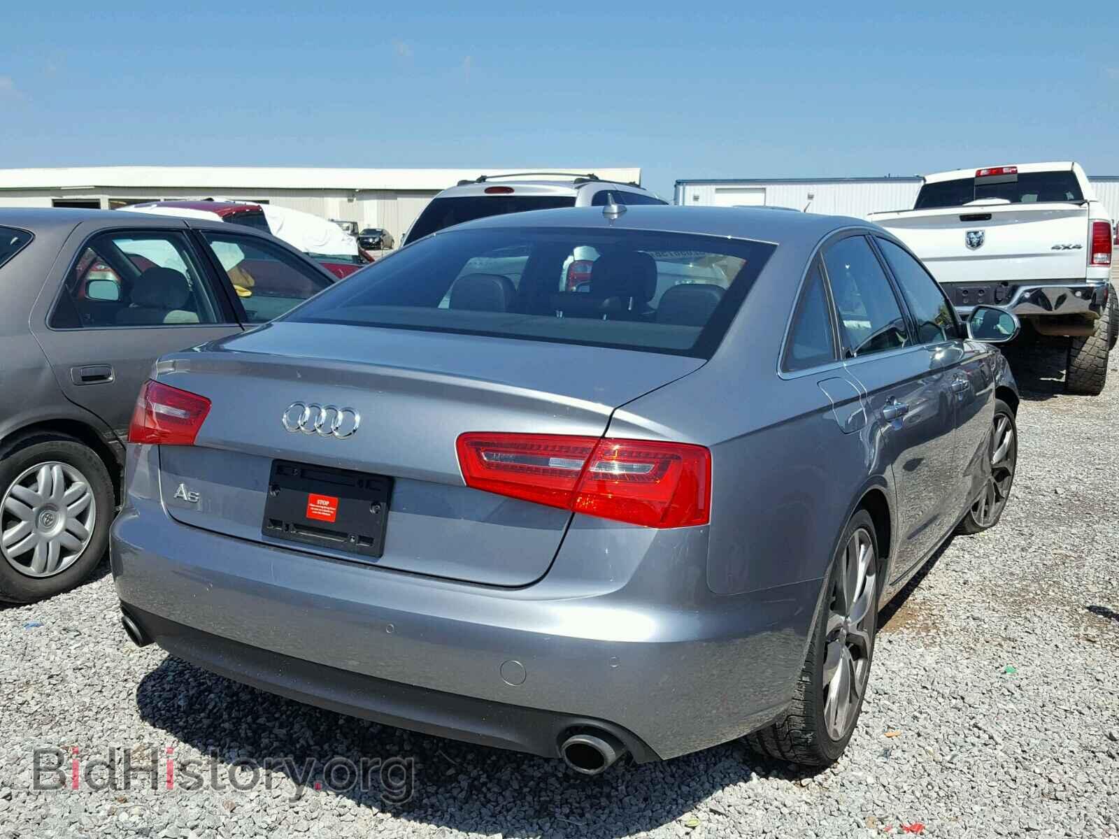 2014 AUDI A6 - VIN: WAUGFAFC1EN055200 - Фото 4