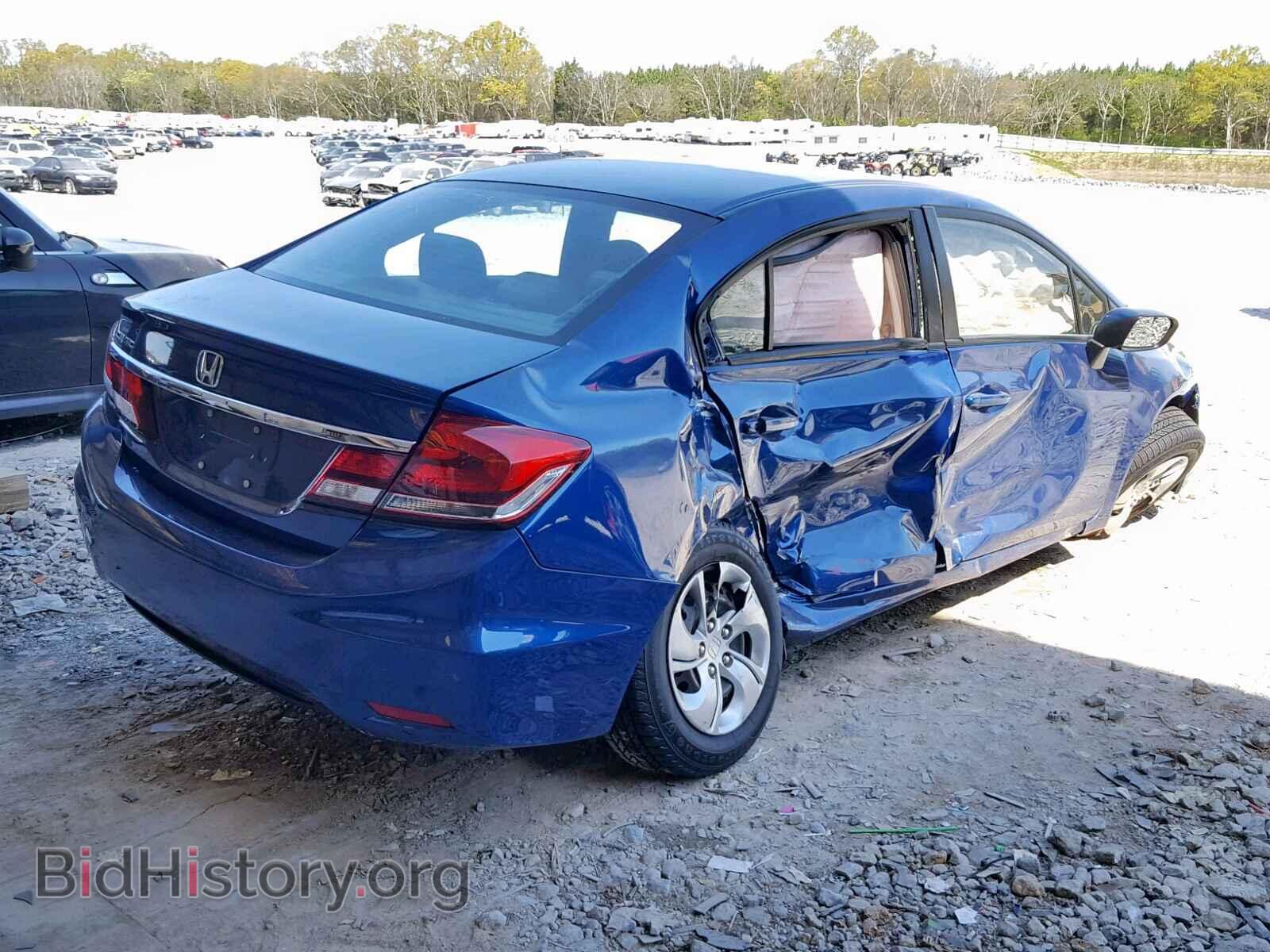 2014 HONDA CIVIC LX - VIN: 19XFB2F57EE201394 - Фото 4
