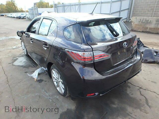 2011 LEXUS CT 200 - VIN: JTHKD5BH0B2014757 - Фото 3