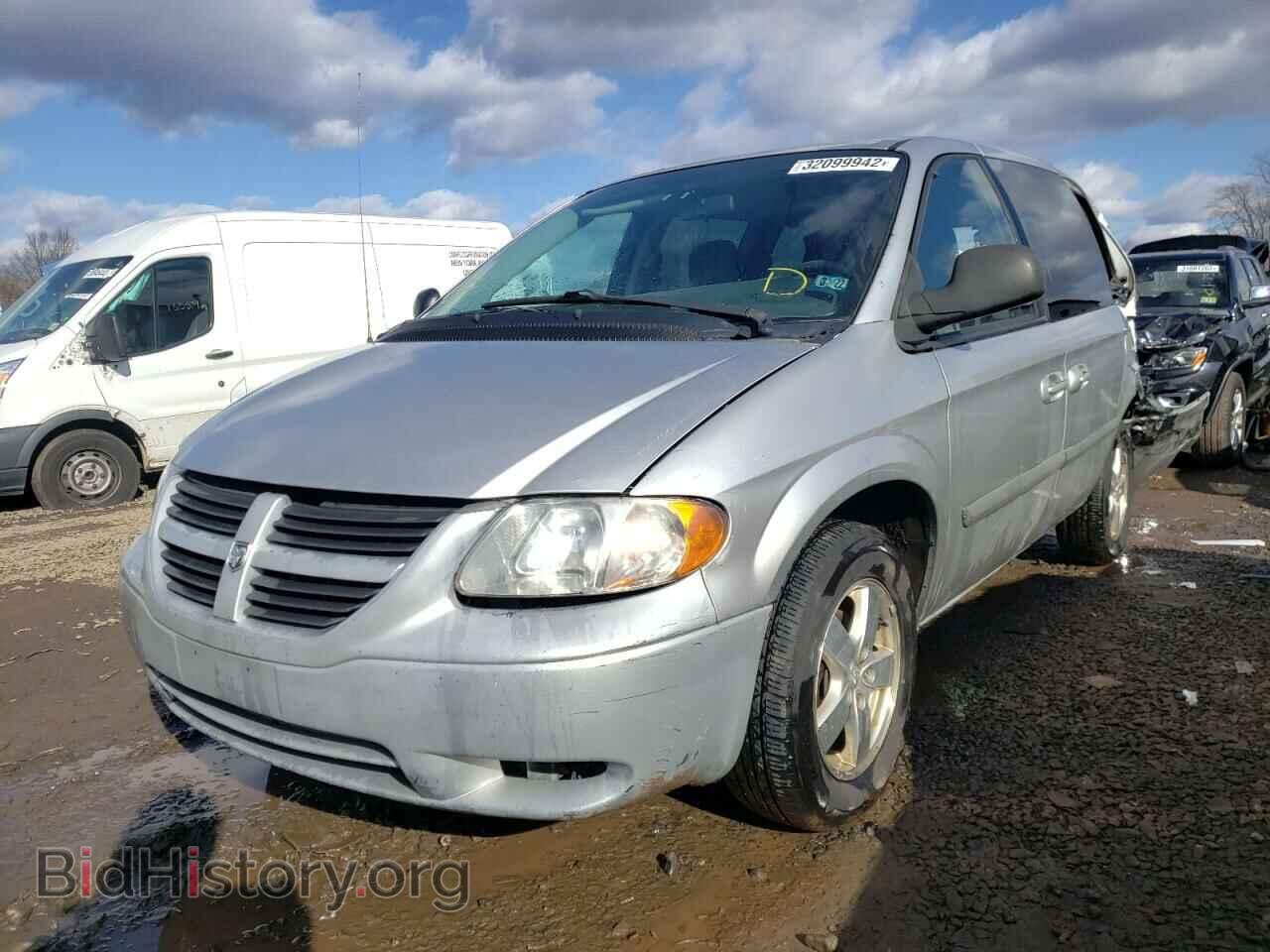 2007 DODGE CARAVAN - VIN: 1D4GP45R17B155554 - Фото 2