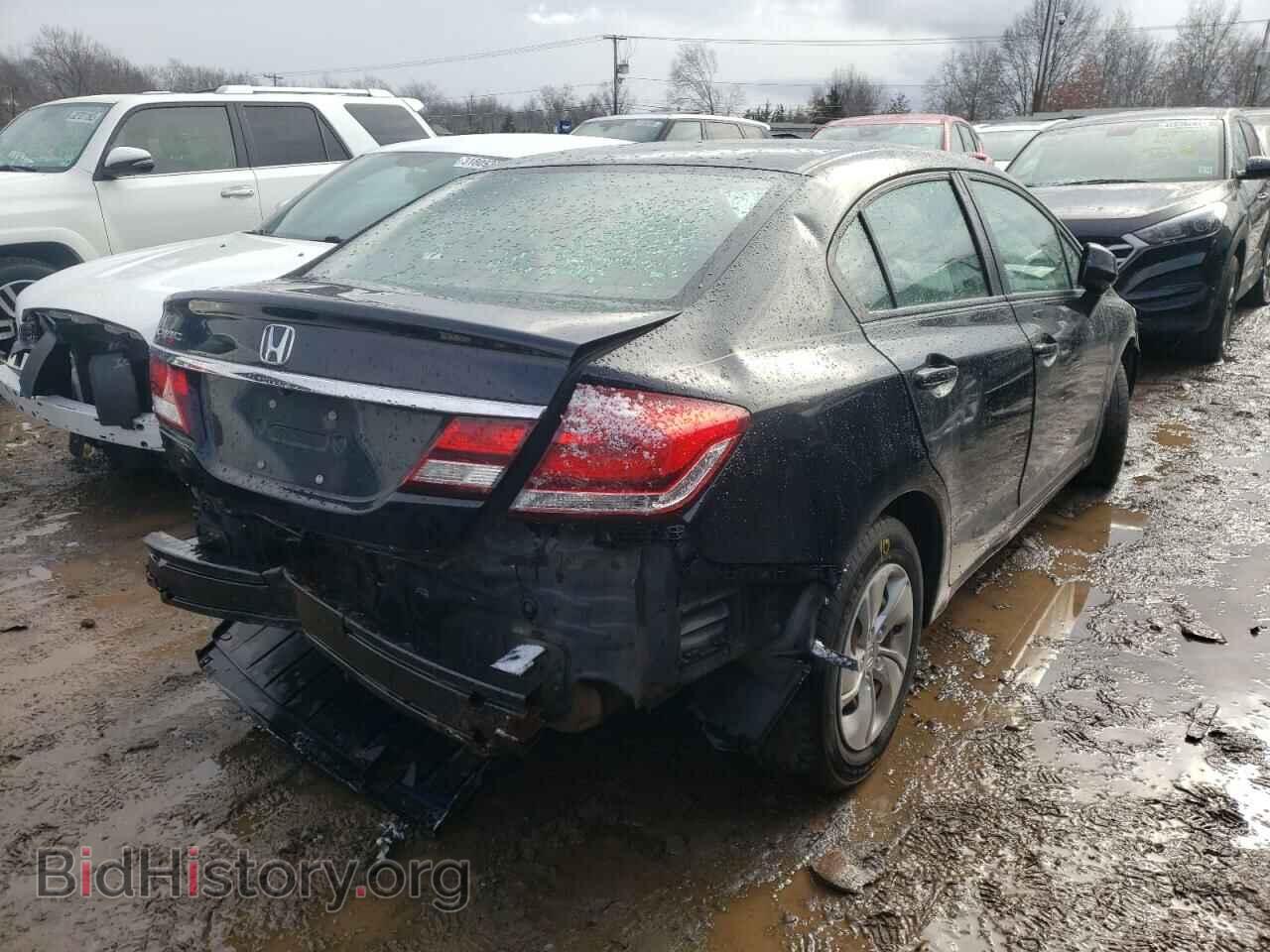 2013 HONDA CIVIC - VIN: 19XFB2F52DE223852 - Фото 4