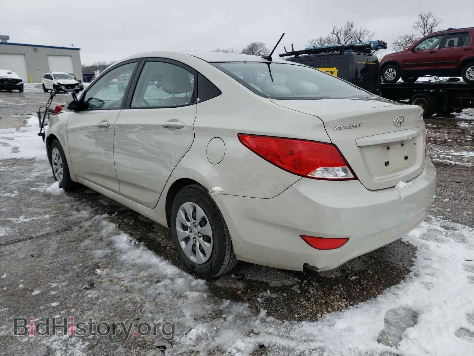 2016 HYUNDAI ACCENT - VIN: KMHCT4AE7GU117952 - Фото 3