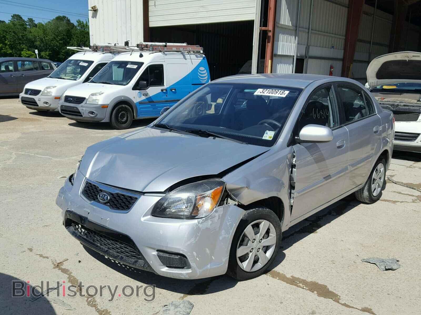 2011 KIA RIO BASE - VIN: KNADH4A32B6707513 - Фото 2