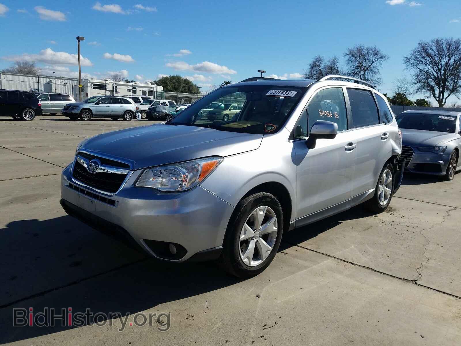 2015 SUBARU FORESTER - VIN: JF2SJAKC0FH489059 - Фото 2