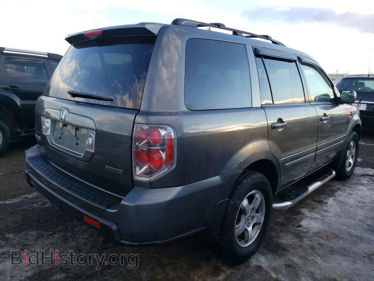 2007 HONDA PILOT - VIN: 2HKYF185X7H000351 - Фото 4
